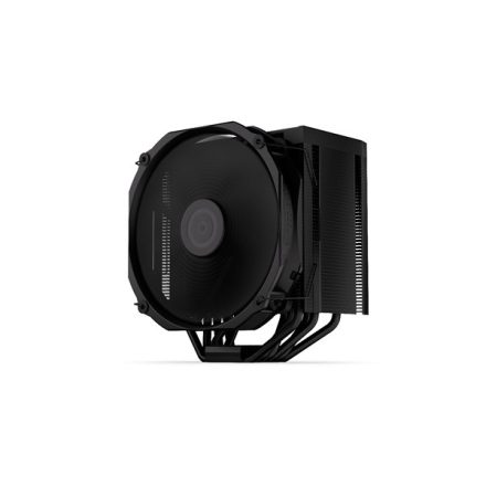 Endorfy CPU Cooler - Fortis 5 Black (14 cm, 4 pin, 6x heatpipe, PWM, TDP 220W, fekete)
