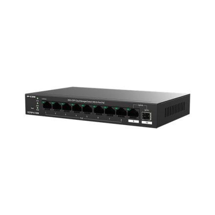 IP-COM Switch Menedzselhető PoE - G2210P-8-102W (9x1Gbps; 8 af/at PoE+ port; 110W; 1x 1Gbps SFP)