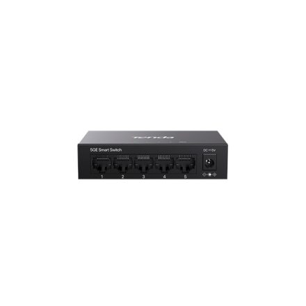 Tenda Switch Menedzselhető - TEG2205D (5x1Gbps; 10Gbps; CloudFi; Fém)