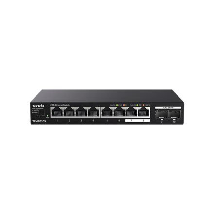Tenda Switch - TEM2010X (8x 2,5Gbps + 2x 10Gbps SFP)
