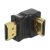 Delock 65073 Adapter HDMI apa/apa 90°