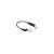 Delock Kábel - 65672 (2.5 mm Jack, 3 pin, forgatott -> 3.5 mm Jack, 3 pin, apa/anya, 0,2m)