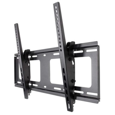 Manhattan TV állvány - Fali , dönthető TV állvány Fekete (max.VESA:600x400)(37"-80"-ig) 80kg teherbírás
