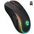 Everest Vezeték nélküli Egér - SM-W75 -X-RAPID (1600 DPI, 6 gomb, optikai, fekete, RGB LED)