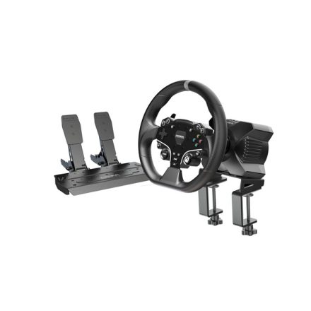 Moza Racing csomag - R3 PC/XBOX Szimulátor szett (Direct Drive, R3 bázis, ESX kormány, SR-P Lite pedál, bilincs)