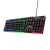 Trust Billentyűzet Gamer - GXT 835 Azor (LED háttérvilágítás; USB; fekete; magyar)