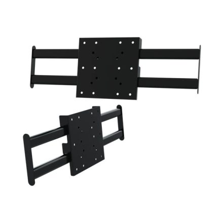 Trak Racer Szimulátor kiegészítő - Large Freestanding Triple Monitor Stand - 30" to 45" Displays