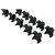 Trak Racer Szimulátor kiegészítő - Set of 10 Cable Management Clips with 10 Cable Ties
