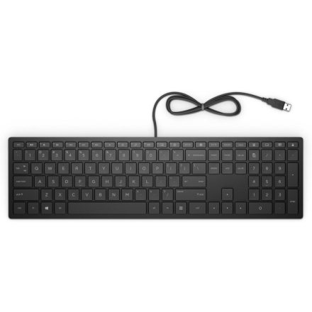 HP Pavilion 300 keyboard Black HU
