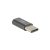 Akyga AK-AD-46 microUSB-USB Type-C Adapter Black