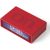 Lexon Flip+ LCD Alarm Clock Rubber Red