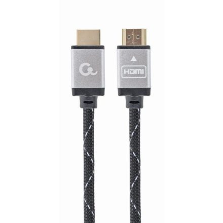 Gembird CCB-HDMIL-5M High speed HDMI with Ethernet Select Plus Series cable 5m Black/Grey