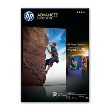 HP Advanced 250g A4 25db Fényes Fotópapír
