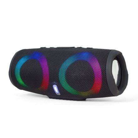 Gembird SPK-BT-LED-02 Bluetooth LED Speaker Black