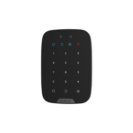AJAX Keypad Plus BL fekete proxy olvasós vezetéknélküli kezelő