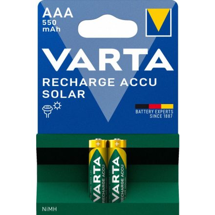 Varta 550mAh AAA Ni-MH akkumulátor 2db/csomag