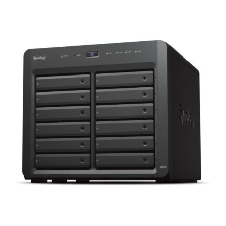SYNOLOGY NAS 12 fiókos DS2422+ AMD Ryzen V1500B 2,2GHz, 4GB DDR4, 4x1GbE, 2xUSB3.2