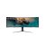 LG Ívelt Gaming 240Hz VA monitor 49" 49GR85DC, 5120x1440, 32:9, 450cd/m2, 1ms, 2xHDMI/DisplayPort/3xUSB