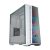 COOLER MASTER Ház Midi ATX MasterBox 520 MESH + 3db ARGB Ventilátor + HUB,Tápegység nélkül, Üvegfalú, fehér