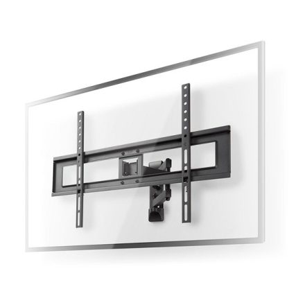 Nedis TVWM1550BK 37"-70 LCD TV / monitor fali tartókonzol, maximum 35 kg, dönthető és forgatható, acél, fekete