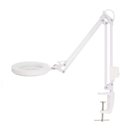 Nedis MAGLE2WT nagyítós asztali lámpa, 3 dioptria, 6500 K, 6 W, 700 lm, szervizeknek / kozmetikusoknak