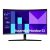 SAMSUNG Ívelt VA 100Hz monitor 32" S39GD, 1920x1080, 16:9, 250cd/m2, 4ms, HDMI/VGA
