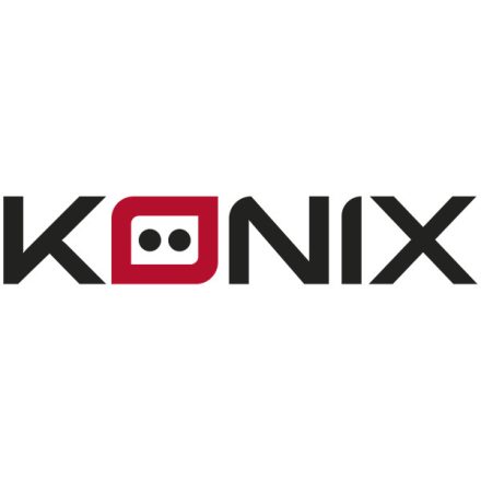 KONIX -  Nintendo Switch Vezeték Nélküli kontroller, Kék-Piros (2-PACK)