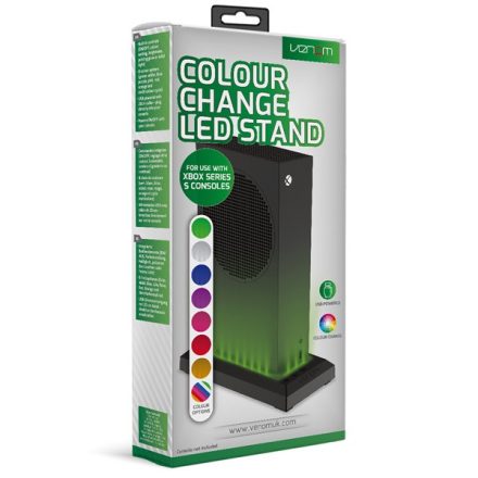 VENOM XBOX Series S Kiegészítő  RGB Led állvány Fekete, VS3511