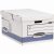 Archiváló konténer csapófedéllel, karton, 310 x 390 x 560 mm., Bankers Box System by Fellowes® 2 db/csomag, kék/fehér