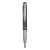 Golyóstoll metál szürke test, Zebra Stylus Telescopic, írásszín kék
