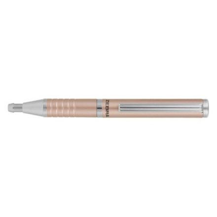 Golyóstoll rose gold test, Zebra SLF1, írásszín kék