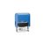 Bélyegző Printer Colop Pocket Stamp 20 kék átlátszó ház kék párna