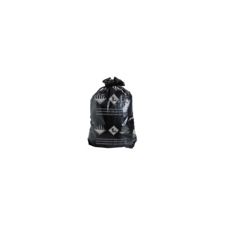 Szemeteszsák ADR 220 liter 95 x 125 cm 60 mikron LINPE/LPE fekete