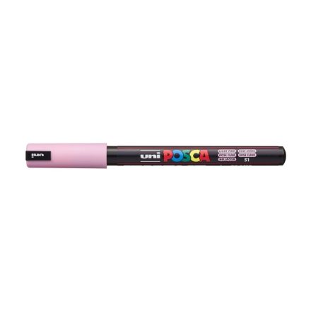 Dekormarker 0,7mm, Uni-Posca PC-1MR világos rózsaszín