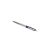 Golyóstoll 0,8mm, nyomógombos fém test, színes rész WTX Pen, Bluering® írásszín kék