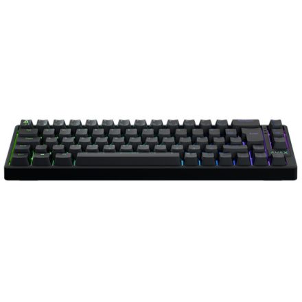 AVAX GM01 65% RGB mechanikus vezetékes billentyűzet Outemu piros switch, magyar kiosztás