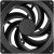 Cooler Master - Case Fan - 14cm - Mobius 140 Black Edition - MFZ-M4NK-19NPK-R1
