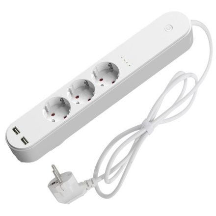 Denver SHP-310U okos hálózati hosszabbító és 2db USB töltő