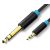 Vention 6.5mm jack/M -> 3.5mm jack/M,  (audio,fekete), 3m, kábel