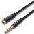 Vention 3.5mm jack/M -> 3.5mm/F , (hosszabbító,audio,fekete),10m, kábel