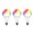 Deltaco SMART HOME SH-LE27RGB-3P izzó LED, E27, WIFI, 9W, színes+fehér, nem szabályozható, 3db/csomag