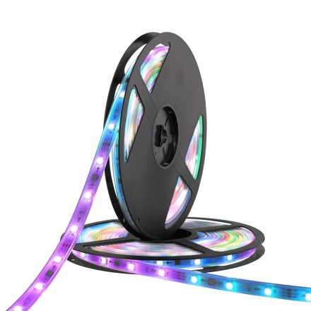 Deltaco SMART HOME SH-LS10M LED-szalag, kültéri, színes 2x5 méter, távirányítóval