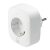 Deltaco SMART HOME SH-P01E aljzat energiafigyelővel, WIFI, 2.4GHz, fehér
