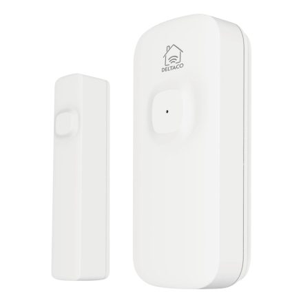 Deltaco SMART HOME SH-WS02, ajtó-ablaknyitás érzékelő, WiFi, mágneses, fehér