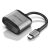 Vention USB-C -> HDMI/USB3.0*3/TF/SD/RJ45/3.5mm/PD  (0,15m Szürke Aluminum Ötvözet), Dokkoló