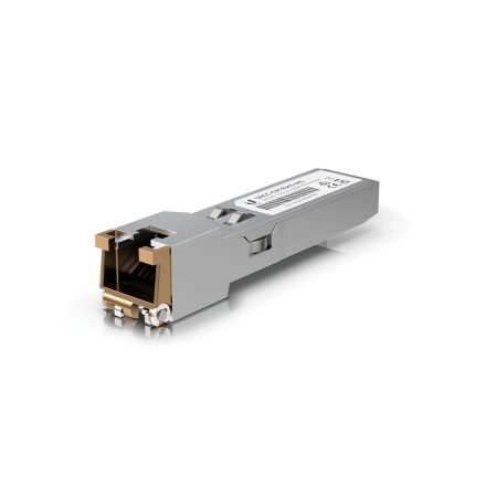 Ubiquiti, 10G SFP+ - RJ-45 átalakító modul, 100m