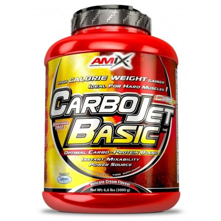 Amix Nutrition - CarboJet™ Basic 3000 g / 6000 g - 3000, vanília - Izomtömegnövelő