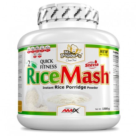 AMIX Nutrition - Mr.Popper's-  RiceMash 600g Creamy Banoffee - Rizskása
