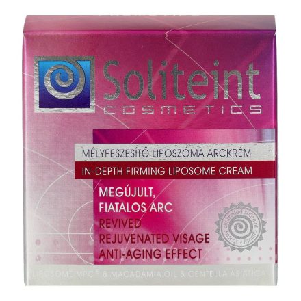 SOLITEINT MÉLYFESZESÍTŐ LIPOSZ. ARCKRÉM