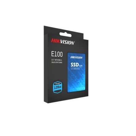 Hikvision SSD 128GB - E100 2,5" (3D TLC, SATA3, r:550 MB/s, w:430 MB/s)